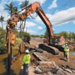 Bridge being replaced